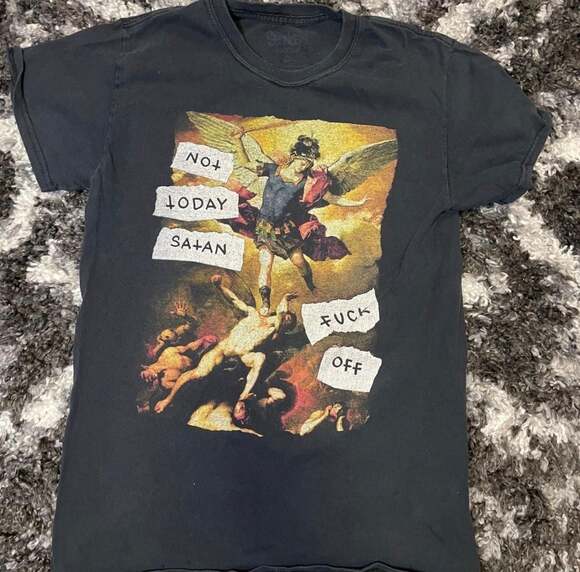 Spencer's Other - Spencer's Not Today Satan Graphic T-Shirt